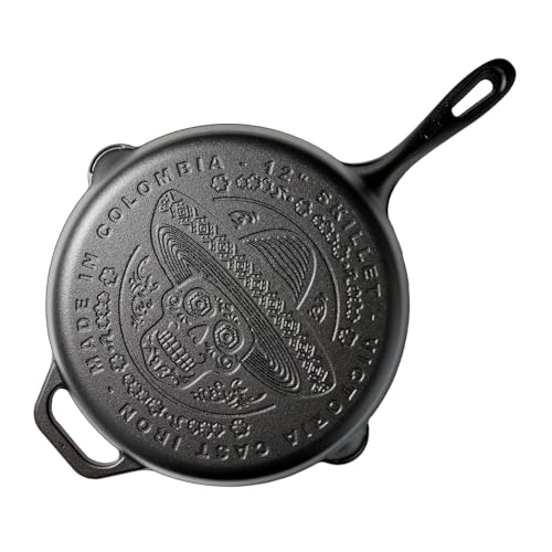 Victoria Day of the Dead La Calaca Cast Iron Skillet 12"