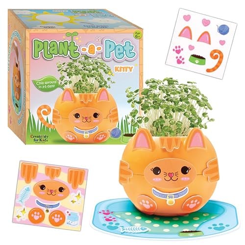Creativity for Kids Plant a Pet Kitty Chia Pet Art Kit Deal