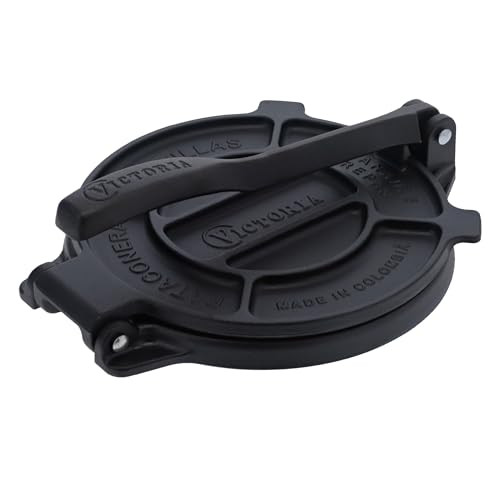 Victoria 8" Cast Iron Tortilla Press