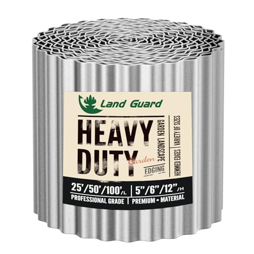 Land Guard 6" x 50' Corrugated Garden Edging Border