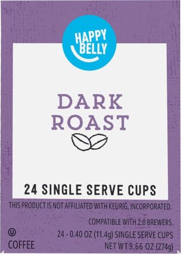 Happy Belly Dark Roast Coffee Pods 24-Count Deal