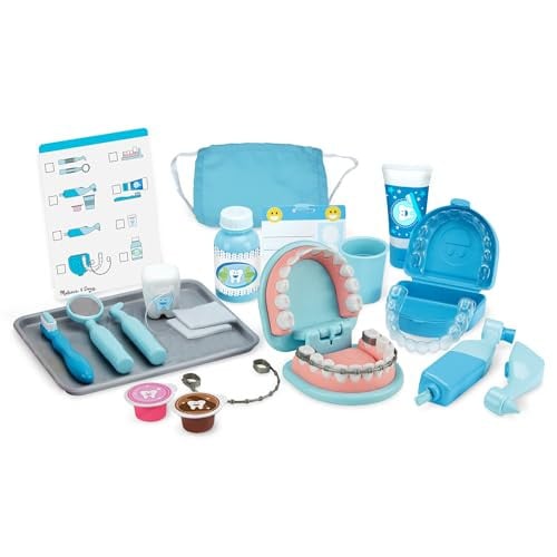 Melissa & Doug Super Smile Dentist Play Set, 25-Piece