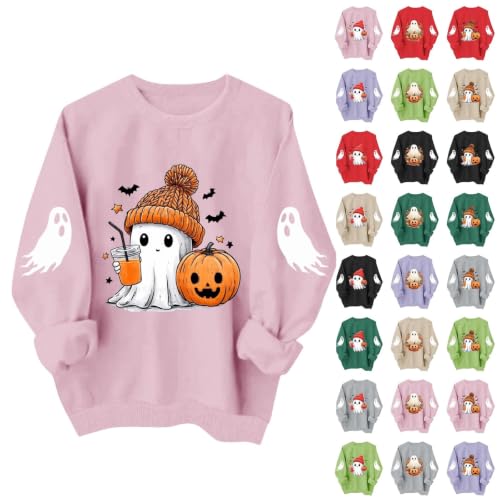 Long Sleeve Crewneck Halloween Shirts
