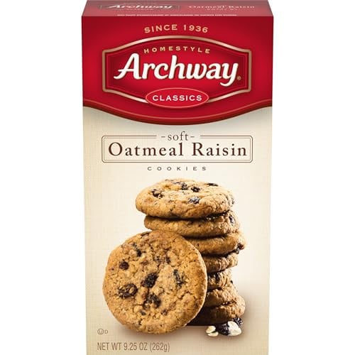 Archway Classic Soft Oatmeal Raisin Cookies 8-Pack