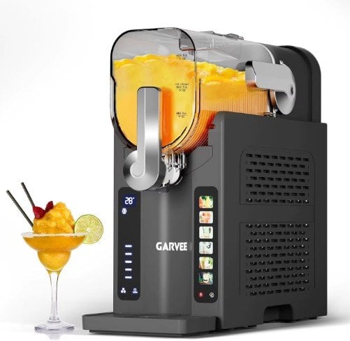 Garvee Slushie Machine with LED Display & 6 Preset Programs
