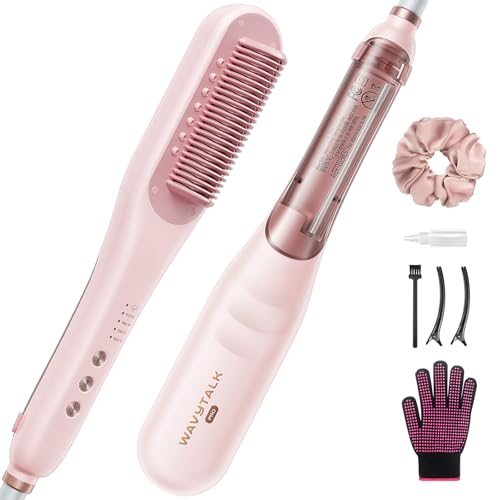 Wavytalk Pro Steam Hair Straightener Brush Steamline Deal