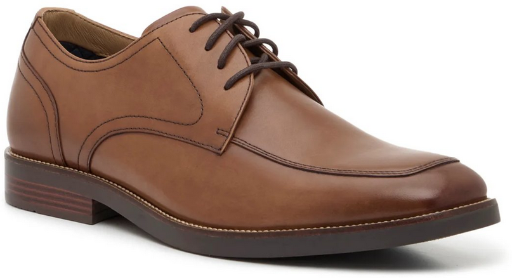 Johnston & Murphy Borland Moc Toe Oxford Dress Shoe with Leather Upper Deal