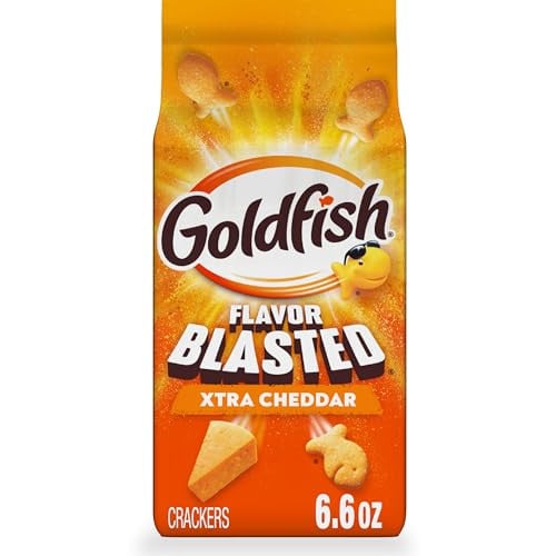 Goldfish Baked Snack Crackers 16-Pack (Flavor Blasted Xtra Cheddar) Deal