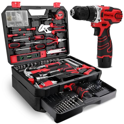 KingTool 276-Piece Tool Set with 12V Cordless Power Drill Deal