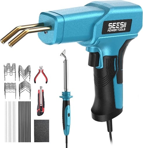 SEESII 2 in 1 Plastic Welder Welding Kit (150W Plastic Welder+60W Soldering Iron) Deal