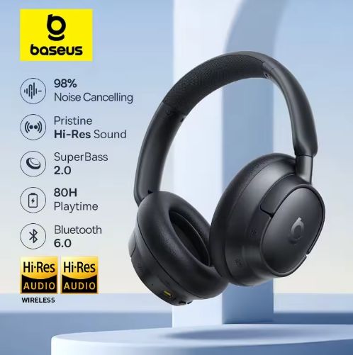 Baseus BH1/EH10 Adaptive ANC Wireless Headphones 45dB Deal