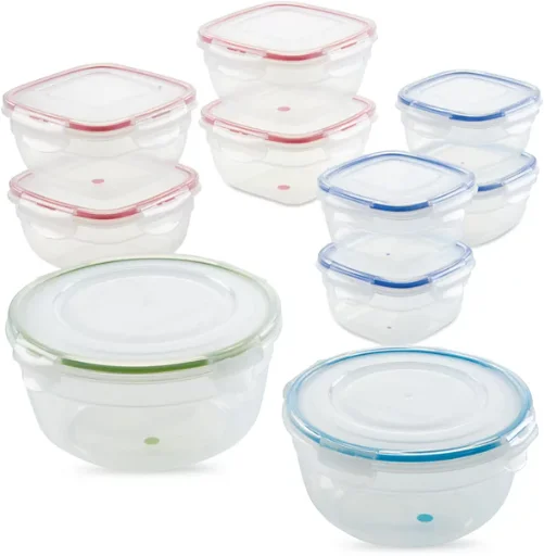 Lock & Lock Easy Essentials Food Storage Container Set 20-Piece