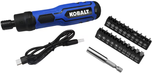 Kobalt 4V Max 1/4" Cordless Screwdriver