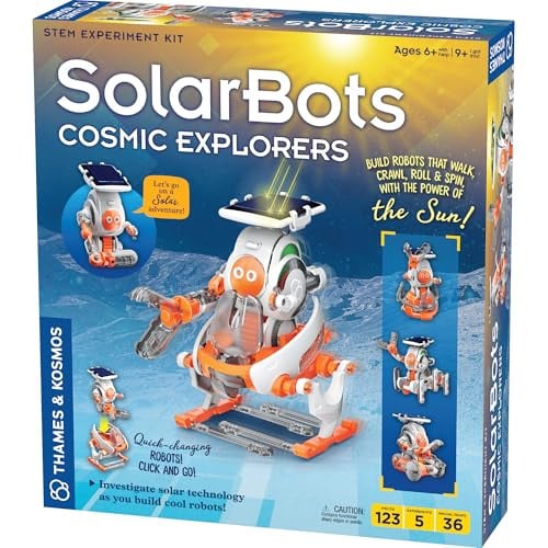 Thames & Kosmos SolarBots: Cosmic Explorers STEM Experiment Kit