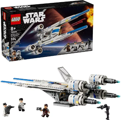LEGO Star Wars Rebel U-Wing Starfighter 75399 Building Kit (594 Pieces) + $10 Kohls Cash Deal