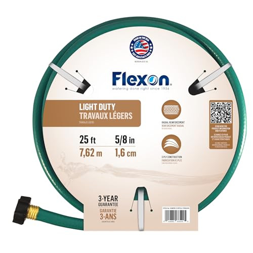 25' Flexon 5/8" Reinforced Garden Hose