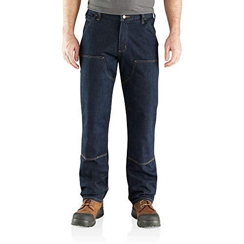 Carhartt Men's Relaxed Straight Rugged Flex Double-Front Denim Logger Deal