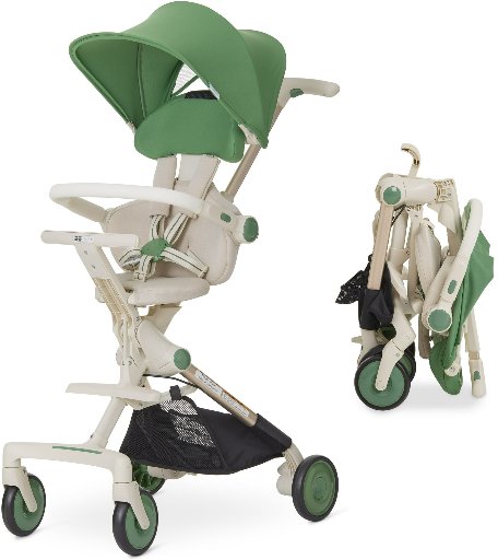 Evolur Velo Rider Stroller (Blanc Vert)