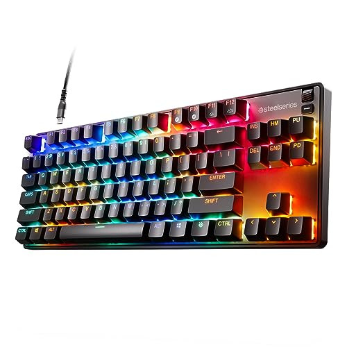 SteelSeries Apex 9 TKL Hot-Swap Wired RGB Mechanical Gaming Keyboard