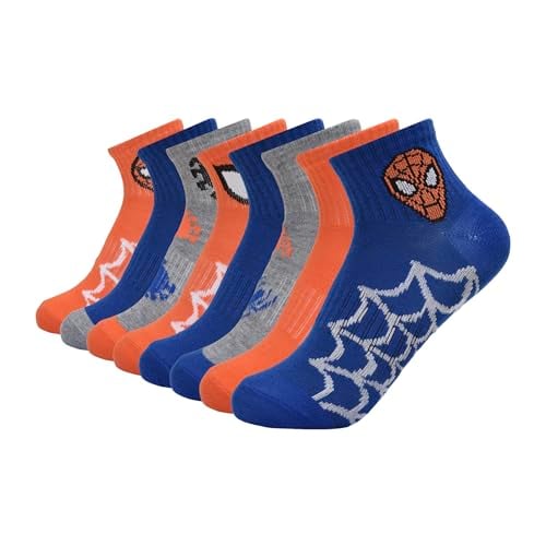 Marvel Spider-man Boy’s Quarter Socks 8-Pack Deal