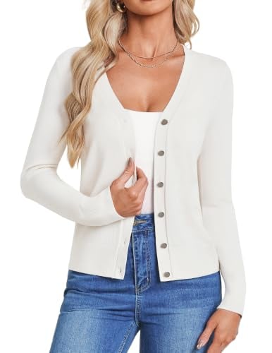 GRACE KARIN Women Button up Cardigans Deal