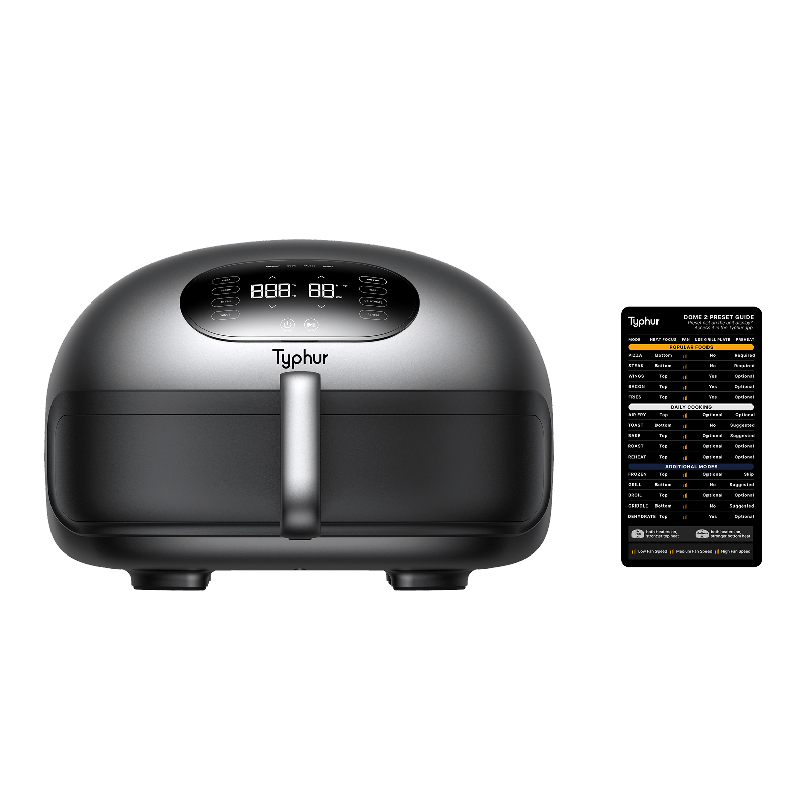 Typhur Dome 2 Air Fryer 5.6-Qt