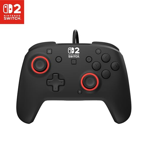 Turtle Beach Rematch Nintendo Switch Wired Gaming Controller (Black/Red)