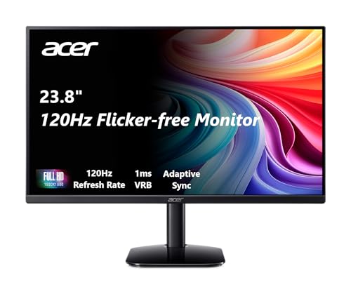 Acer KB242Y G0bi 23.8" 1920x1080 FHD IPS 120Hz Monitor Deal