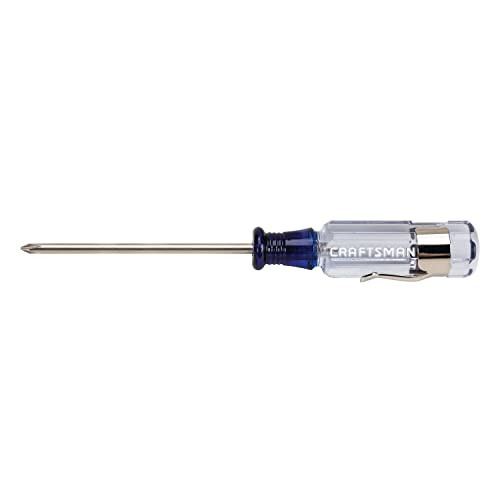CRAFTSMAN Phillips Screwdriver #0 x 2.5 in. Acetate Handle