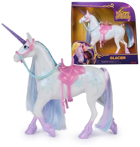 Unicorn Academy, Glacier with 2 Riding Accessories