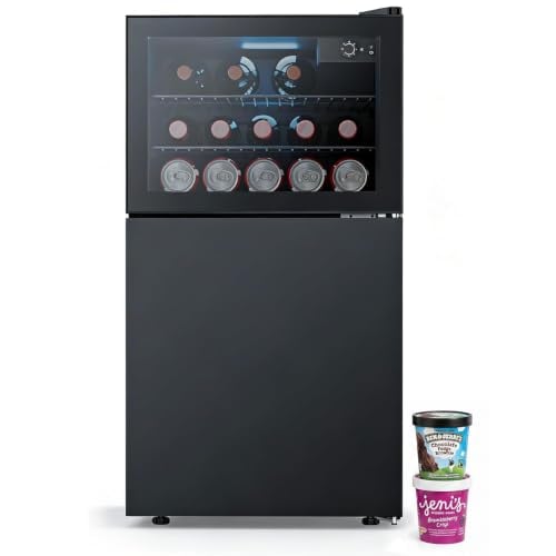 Antarctic Star 2.6 Cu. Ft Compact Beverage Refrigerator with Freezer Deal