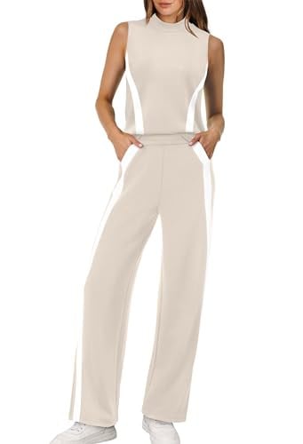  XIEERDUO Two Piece Sets for Women Mock Neck Deal