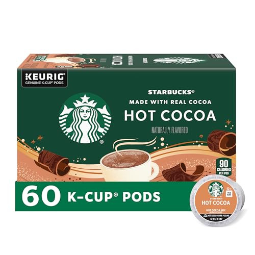 6-Pack 10-Count Starbucks Keurig K-Cup Pods Classic Hot Cocoa