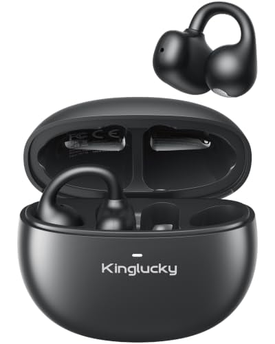 Clip-On Open Ear Wireless Earbuds with Bluetooth 6.0 Deal