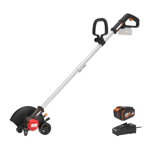 WORX Cordless Lawn Edger 7'' 20V with 4.0 Ah Battery Deal