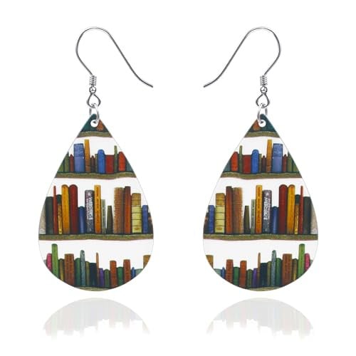 Classic Library Book/Teacher Earrings   Deal