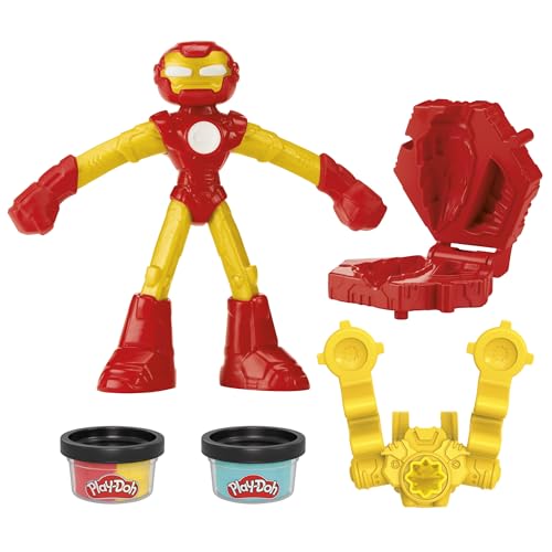 Play-Doh Marvel Iron Man Blast Launcher w/ Bendy Action Figure Deal