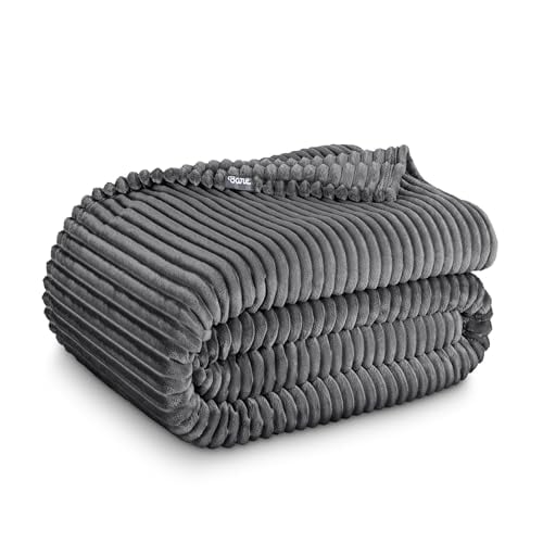 Bare Home Twin/Twin XL Microplush Fleece Blanket 90" x 66"