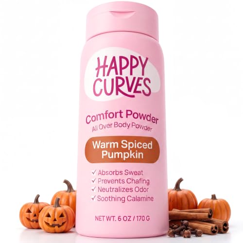 Happy Curves Talc-Free Anti-Chafe Deodorant Body Dusting Powder Deal