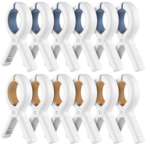 Beach Towel Clips 12-Pack