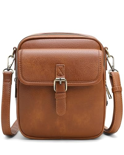 Vegan Leather Crossbody Bag