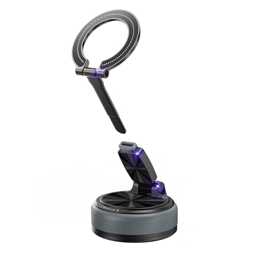Magnetic Car Phone Mount 2-in-1 Detachable Ring Stand Deal