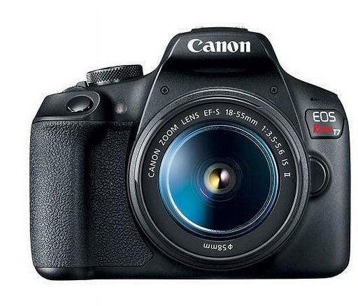 Canon EOS Rebel T7 Digital SLR Camera with EF-S 18-55mm Lens