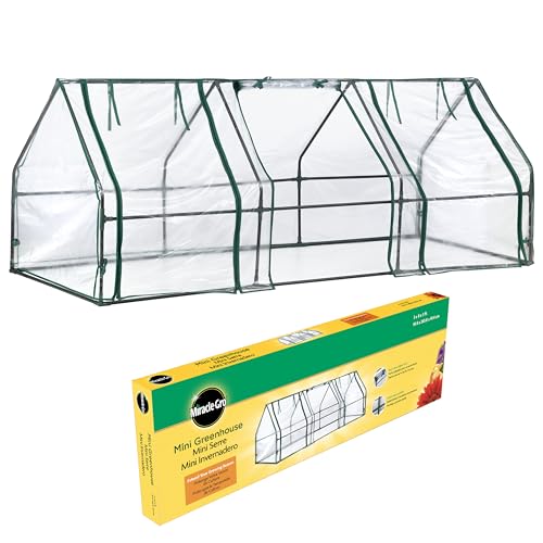 Miracle-Gro 8' x 3' x 3' Outdoor Mini Greenhouse Tent