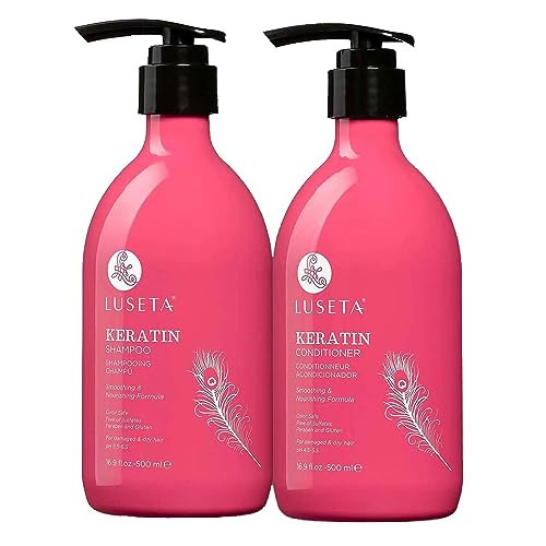 Luseta Keratin Shampoo and Conditioner 2 x 16.9oz