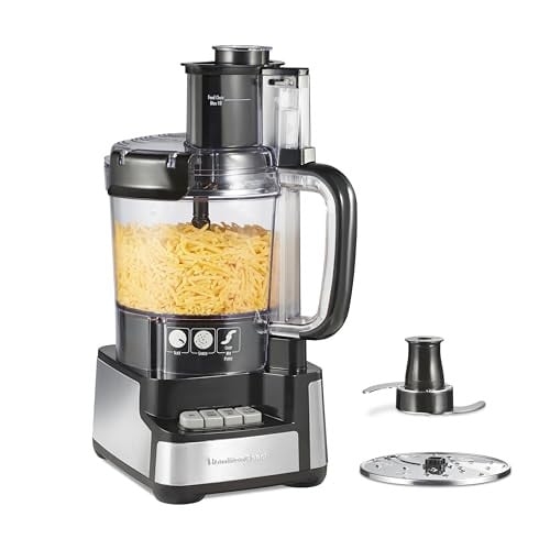 Hamilton Beach Stack & Snap 12-Cup 450-Watt Food Processor & Vegetable Chopper Deal