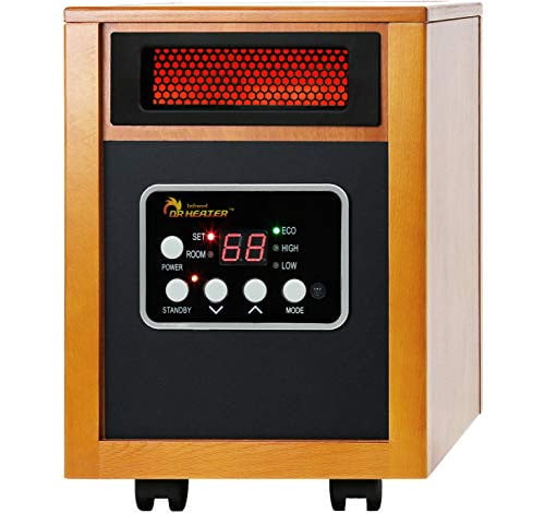 (Resale) Dr Infrared Heater 1500-Watt Portable Space Heater (Used - Like New) Deal