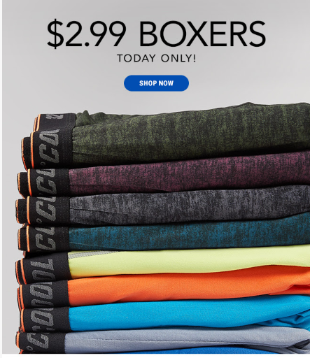 32 Degrees Cool Active Boxers Deal