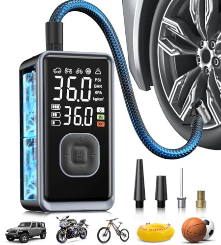 Pumptiva 150PSI Tire Inflator & Portable Air Compressor