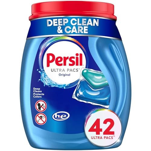 Persil Ultra Pacs Original Everyday Clean Laundry Detergent, 3 X 42 Count Deal